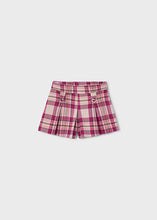 Load image into Gallery viewer, PRE ORDER - NEW AW26 Mayoral Girls Checked Shorts Set 4035/4229 RED/17/43