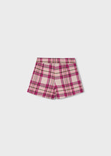 Load image into Gallery viewer, PRE ORDER - NEW AW26 Mayoral Girls Checked Shorts Set 4035/4229 RED/17/43