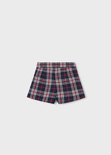 Load image into Gallery viewer, PRE ORDER - NEW AW26 Mayoral Girls Checked Shorts Set 4229/131 NAVY/36/45