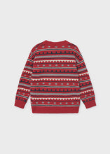 Load image into Gallery viewer, PRE ORDER - NEW AW26 Mayoral Boys Knitted Jumper 4308 RED/27