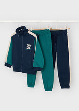 Load image into Gallery viewer, PRE ORDER - NEW AW26 Mayoral Boys 3 Piece Tracksuit 4805 GREEN/10