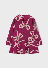 Load image into Gallery viewer, NEW AW26 Mayoral Girls Knit Dress with Handbag 4912 RED/11