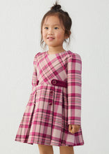 Load image into Gallery viewer, PRE ORDER - NEW AW26 Mayoral Girls Plaid Dress 4923 RED/43