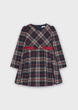 Load image into Gallery viewer, PRE ORDER - NEW AW26 Mayoral Girls Plaid Dress 4923 NAVY/45