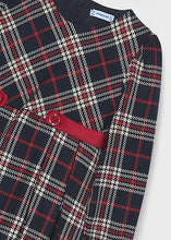 Load image into Gallery viewer, PRE ORDER - NEW AW26 Mayoral Girls Plaid Dress 4923 NAVY/45