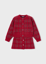 Load image into Gallery viewer, PRE ORDER - NEW AW26 Mayoral Girls Knit Skirt Set 4935 RED CHECK/31