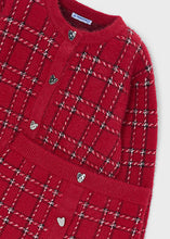 Load image into Gallery viewer, PRE ORDER - NEW AW26 Mayoral Girls Knit Skirt Set 4935 RED CHECK/31