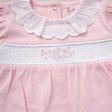 Load image into Gallery viewer, NEW SS24 Spanish Smocked Babygrow 07087
