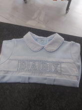Load image into Gallery viewer, NEW SS24 Spanish Blue Baby Babygrow 8869