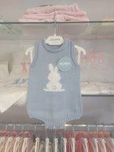 Load image into Gallery viewer, NEW SS24 Juliana Boys Blue Bunny Romper 24158
