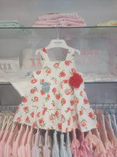 Load image into Gallery viewer, NEW SS24 Juliana Girls Red Floral Dress 24118