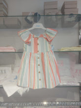 Load image into Gallery viewer, NEW SS24 Foque Girls Striped Dress 2416952