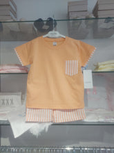Load image into Gallery viewer, NEW SS24 Rapife Orange Striped Shorts Set 5945