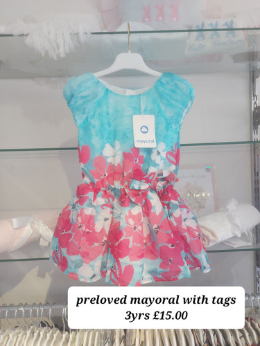 PRELOVED Mayoral Dress 3yrs JR05
