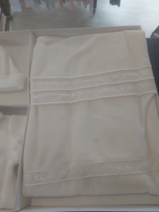 NEW AW24 Deolinda Lace Hospital Set Ivory 242602B