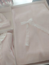 Load image into Gallery viewer, NEW AW24 Deolinda Lace Hospital Set Baby Pink 242605B