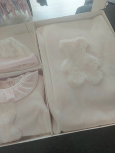 NEW AW24 Deolinda Teddy Hospital Set Pink 242606B