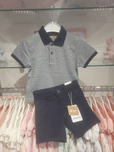 Load image into Gallery viewer, NEW SS25 Mayoral Boys Polo Top Shorts Set 3105/202 Navy