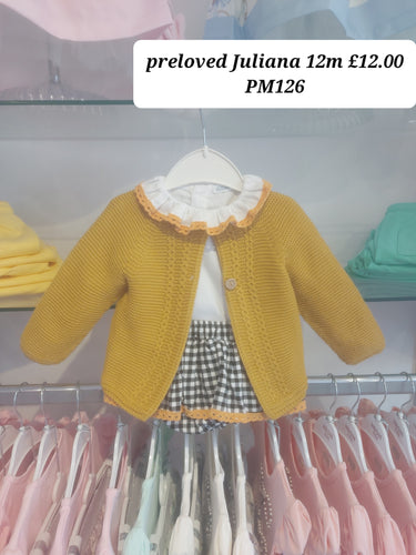 PRELOVED Preloved Juliana Outfit 12m PM126