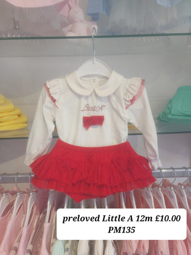 PRELOVED Preloved Little A Outfit 12m PM135