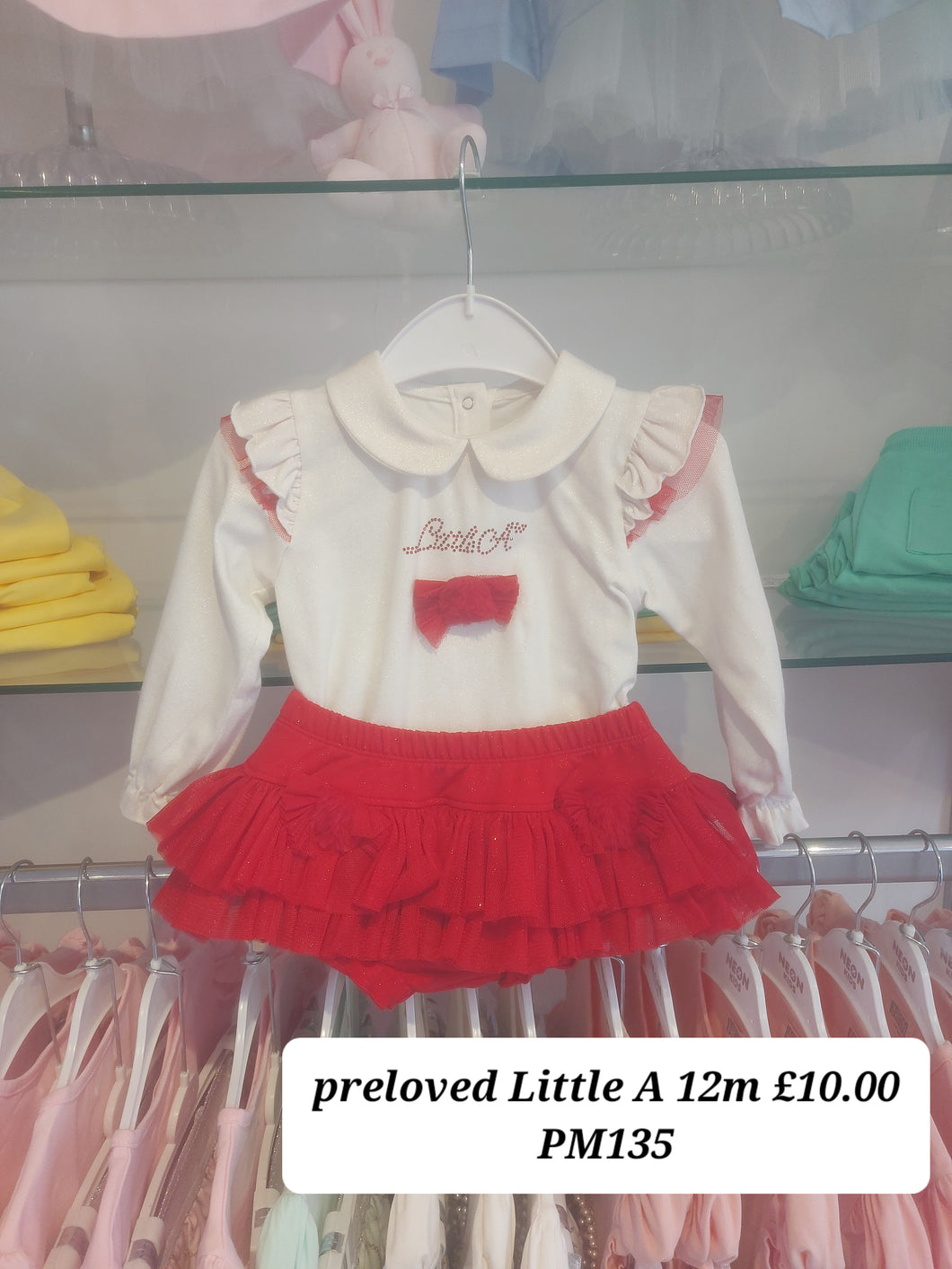 PRELOVED Preloved Little A Outfit 12m PM135