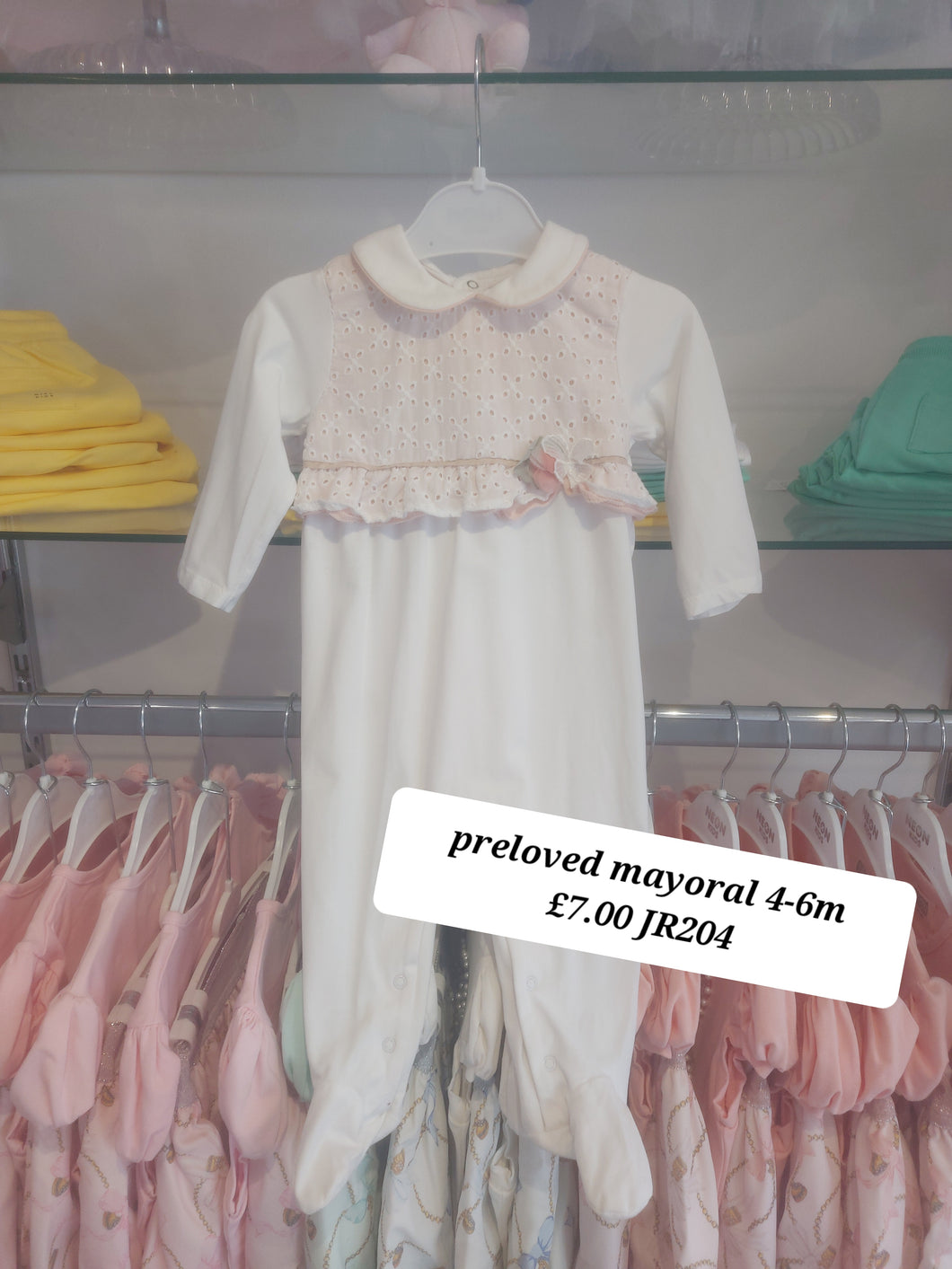 PRELOVED Preloved Mayoral Babygrow 4-6m JR204