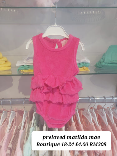 PRELOVED Preloved Matilda Mae Boutique Romper 18-24 RM308