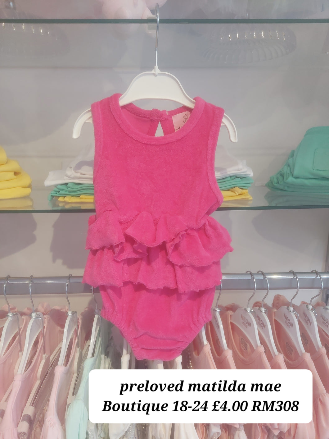 PRELOVED Preloved Matilda Mae Boutique Romper 18-24 RM308