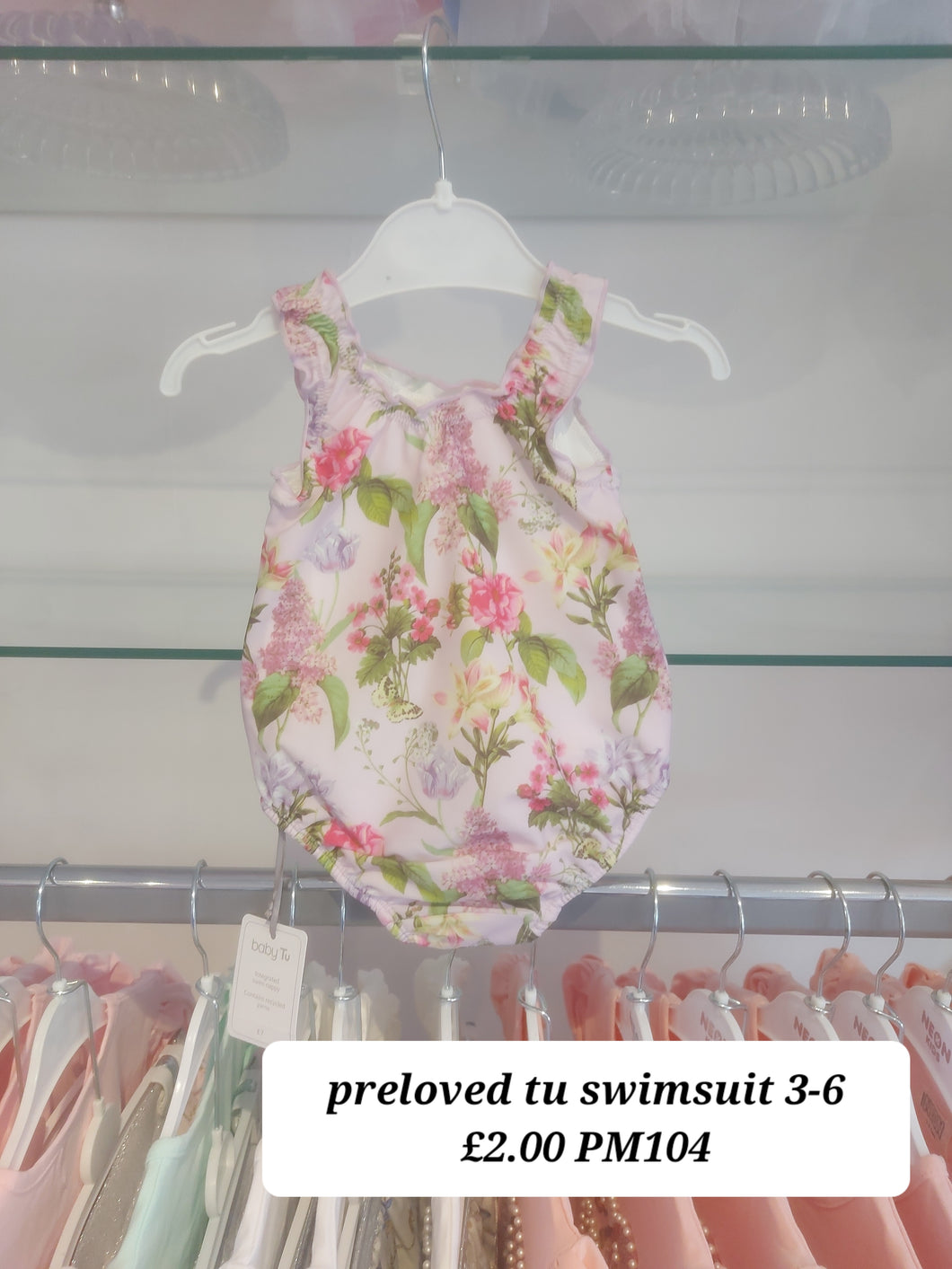 PRELOVED Preloved Tu Swimsuit with tags 3-6m PM104