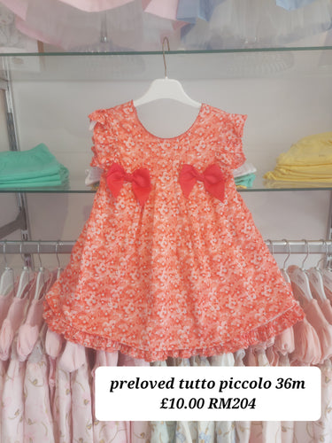 PRELOVED Tutto Piccolo Dress 36m RB204
