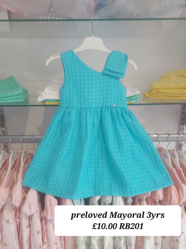 PRELOVED Mayoral Dress 3yrs RB201