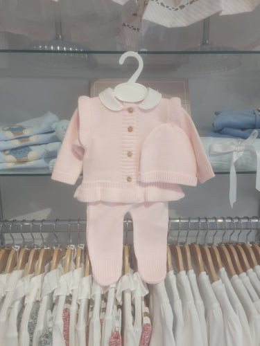 NEW AW25 Knitted Outfit with hat 2506bb