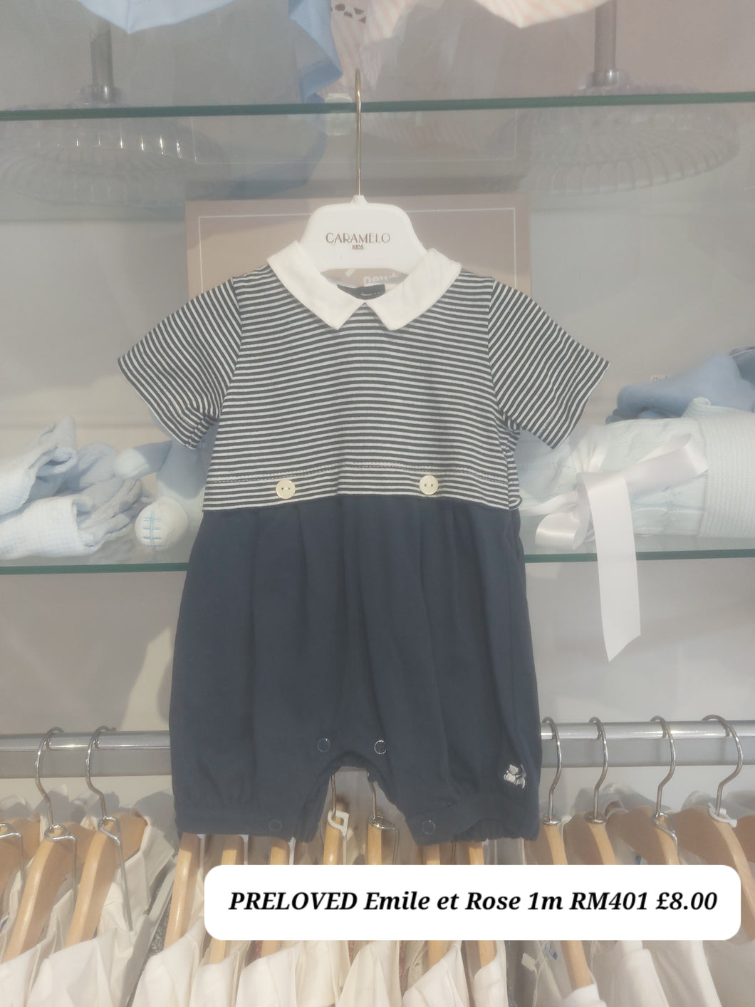PRELOVED Emile et Rose Romper 1m RM401