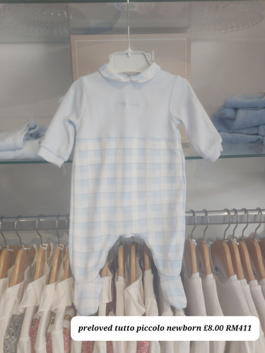PRELOVED Tutto Piccolo Babygrow Newborn RM411