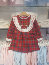 Load image into Gallery viewer, NEW AW25 Red Tartan Dress