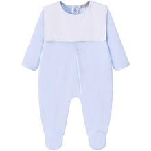 Load image into Gallery viewer, NEW AW26 Boys Blue Classic Bib Babygrow LD016