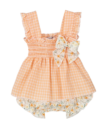 NEW SS24 Calamaro Girls Peach Outfit 22052