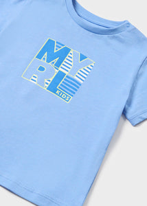 NEW SS24 Mayoral Boys T-shirt Blue/23 106