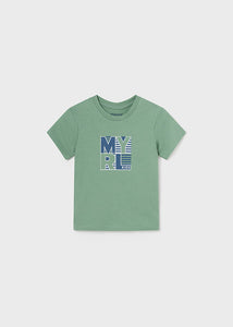 NEW SS24 Mayoral Boys T-shirt Green/24 106