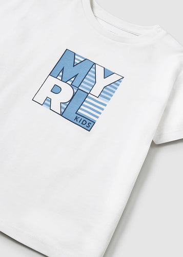 NEW SS24 Mayoral Boys T-shirt White/25 106