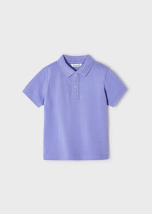 NEW SS24 Mayoral Boys Polo Top Lilac/33 150