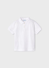 Load image into Gallery viewer, NEW SS24 Mayoral Boys Polo Top White/36 150