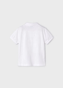 NEW SS24 Mayoral Boys Polo Top White/36 150