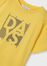 Load image into Gallery viewer, NEW SS24 Mayoral Boys T-shirt Yellow/45 170