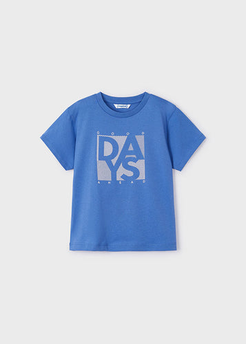 NEW SS24 Mayoral Boys T-shirt Blue/48 170