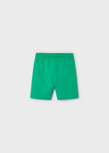 NEW SS24 Mayoral Boys Fleece Shorts Green/12 611