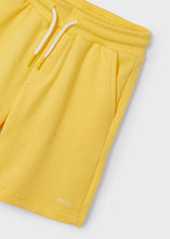 Load image into Gallery viewer, NEW SS24 Mayoral Boys Fleece Shorts Yellow/13 611