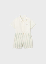 Load image into Gallery viewer, NEW SS24 Mayoral Boys Linen Shorts Set Stone/44 1248