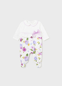 NEW SS24 Mayoral Girls Floral Babygrow Lullaby/83 1705