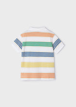 Load image into Gallery viewer, NEW SS24 Mayoral Boys Striped Polo Top Multi/43 3108